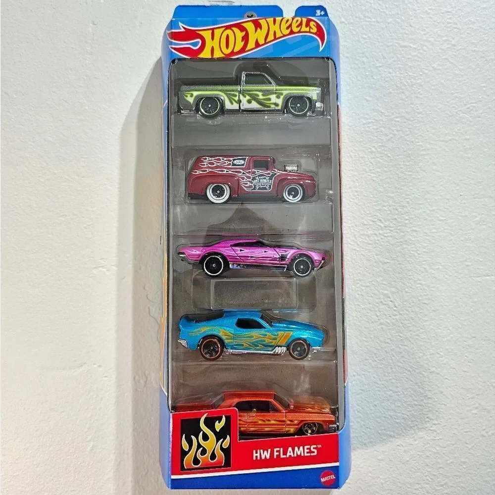 Hotwheels Flames 5 Pack